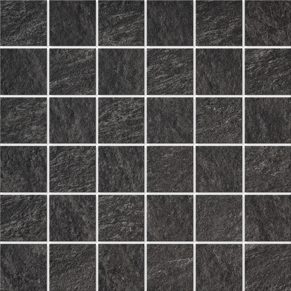 Klinker Bricmate D0505 Quartzit Black 5x5 cm