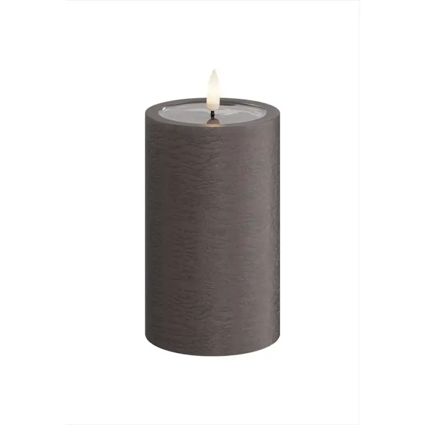 LED-Blockljus UNIQUE Candles 7,5x12,5 cm