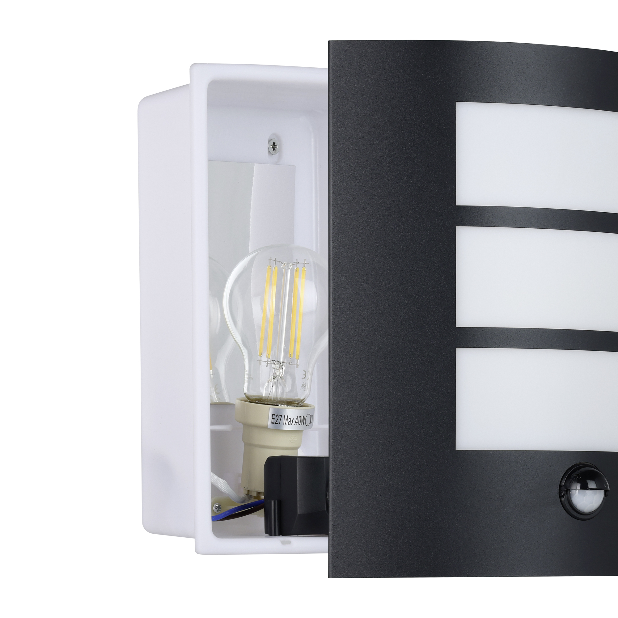 AL-WL/1 SCHWARZ M.SENSOR 'CITY' Svart Svart
