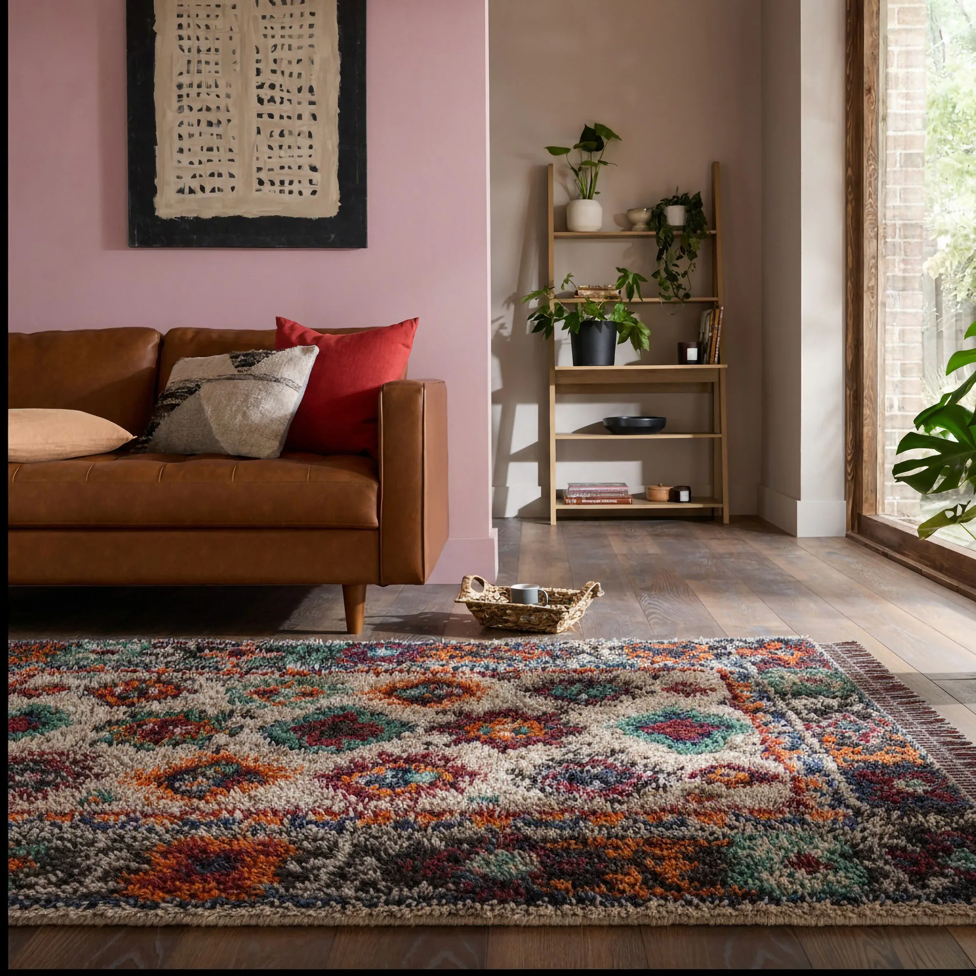 LIA SHAGGY MULTI 160X230 160X230