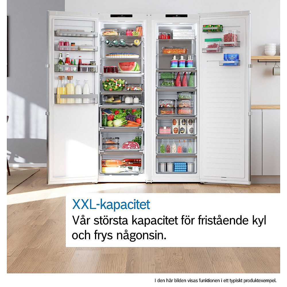 Fristående Kylskåp Bosch KSN36VWCG Series 4 Vit
