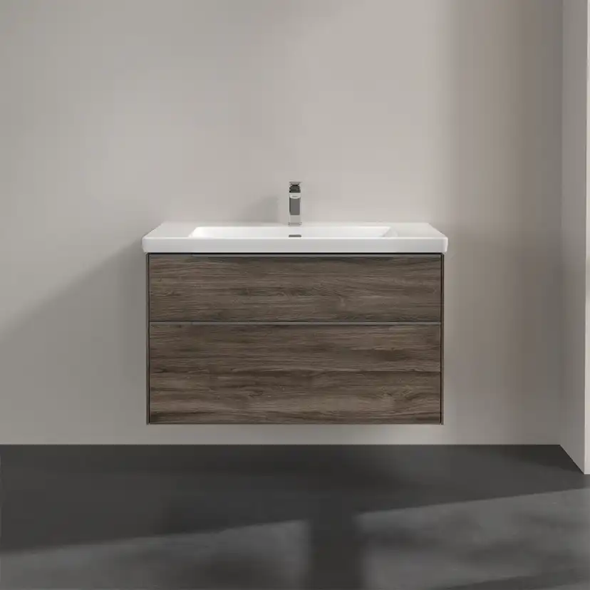 Tvättställsskåp Villeroy & Boch Subway 3.0 med 2 Lådor