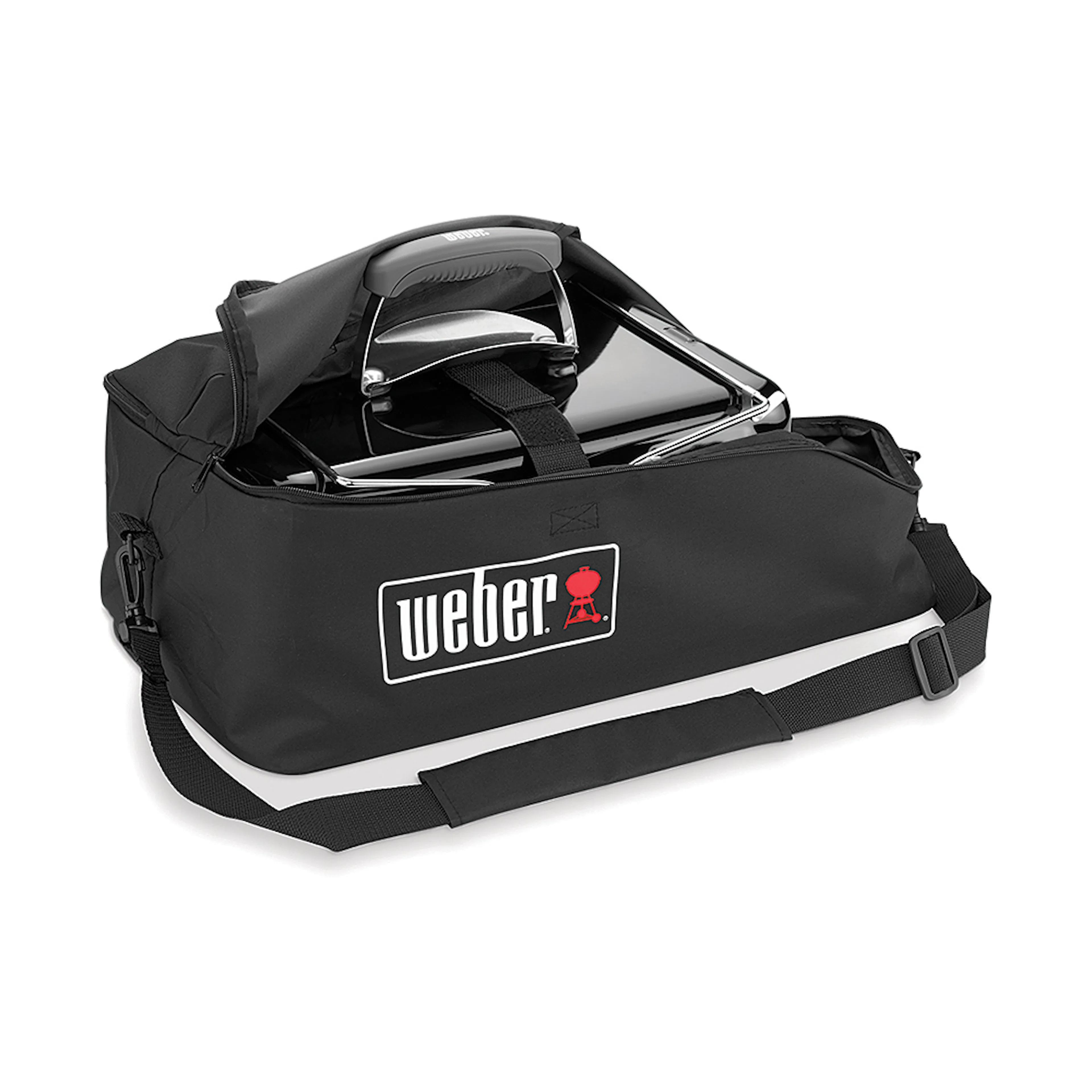 Grillväska Weber Go-Anywhere Svart med Justerbar Axelrem