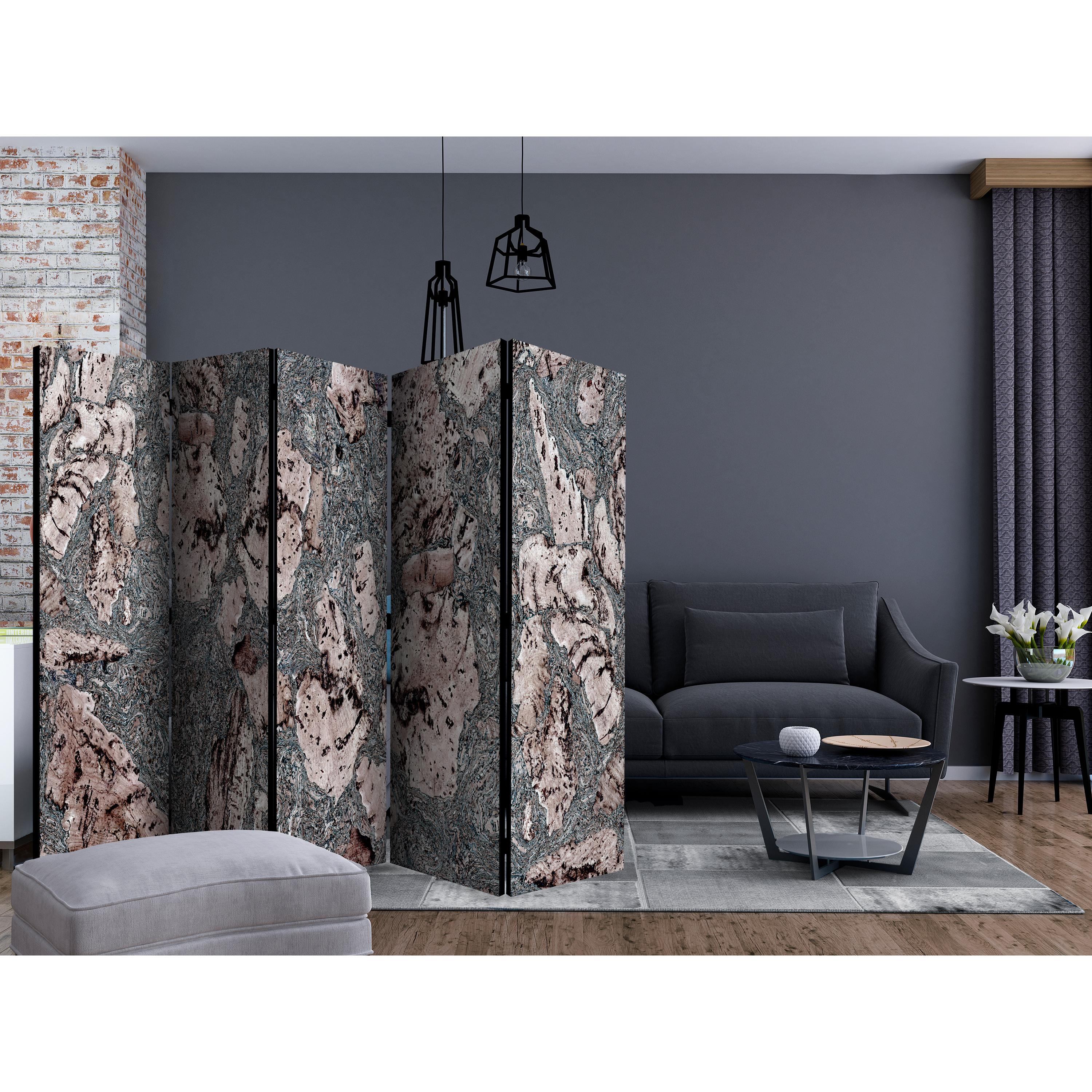 Rumsavdelare Skärmvägg Arkiio Grey Stopper II 225x172 cm