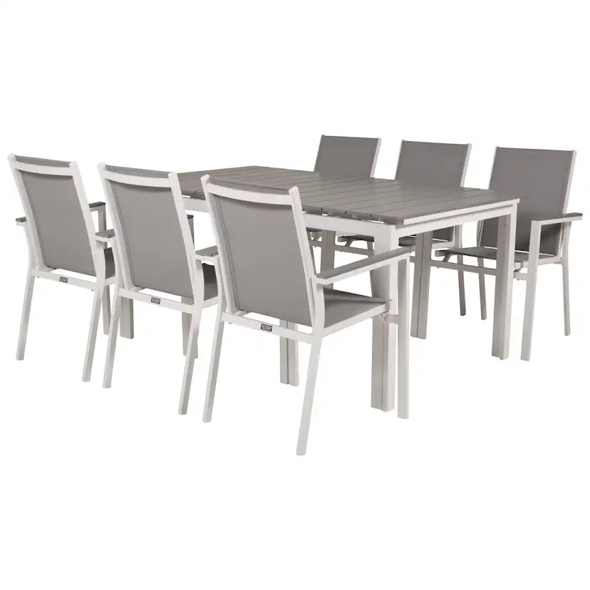 Matgrupp Venture Home Lova 160/240 med 6 Pincy Stolar
