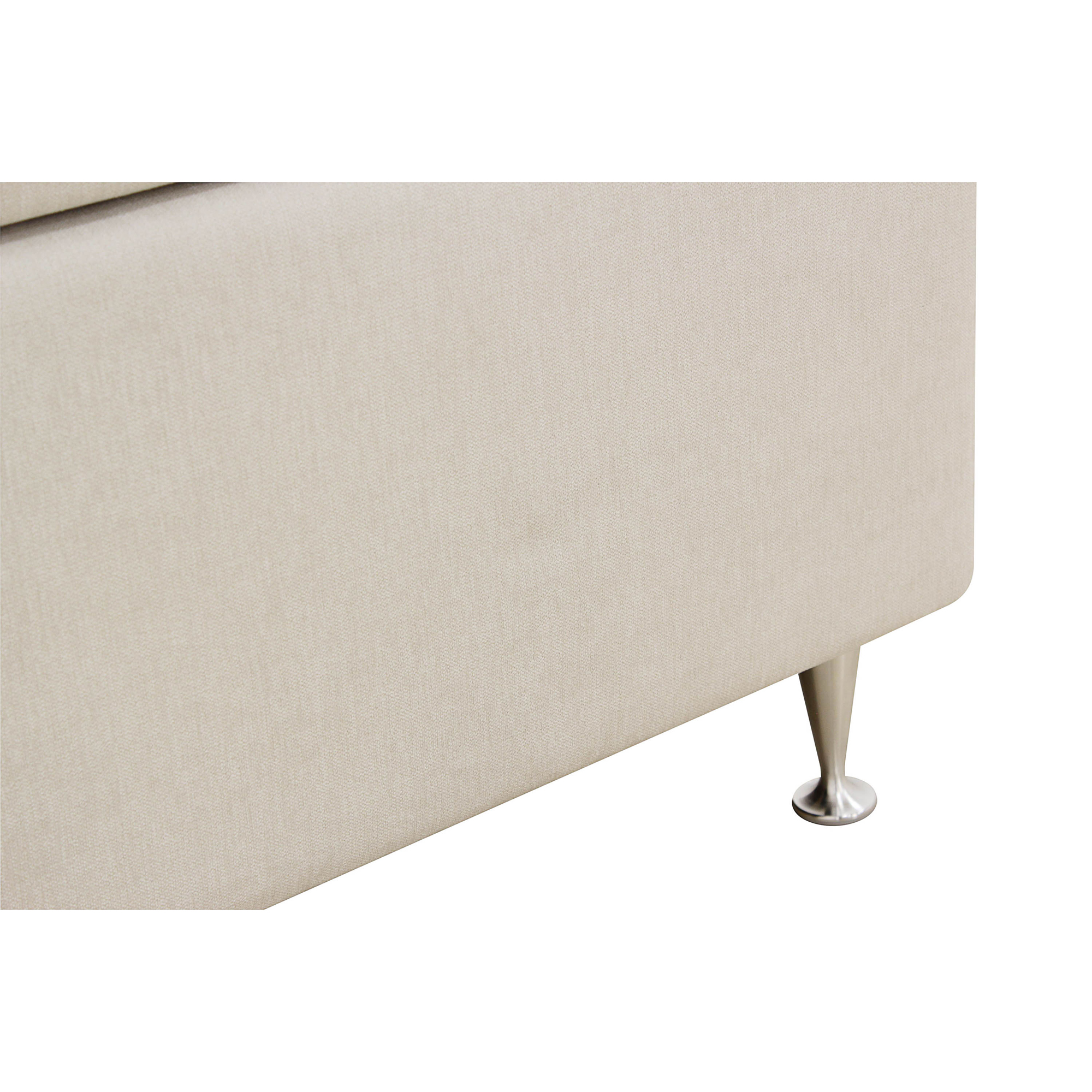 Hilton Lyx Komplett Sängpaket 180x200 cm Kontinentalsäng med Ljusbeige