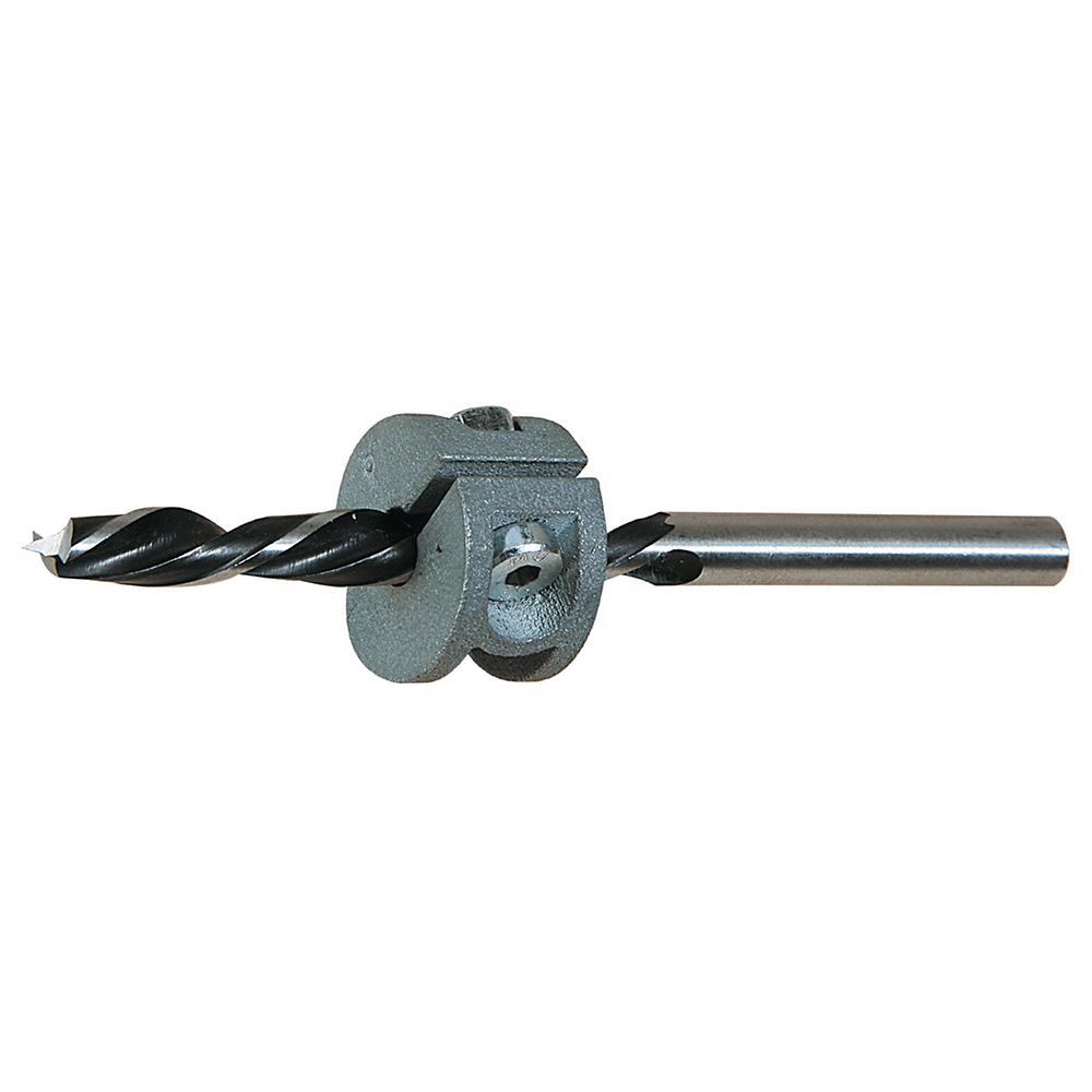 Pluggborr Wolfcraft Centrumspets Djupstop