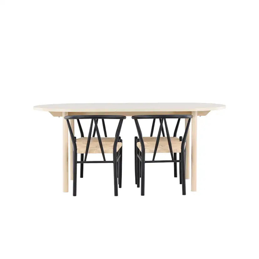 Matgrupp Venture Home Andy 180 med 4 st Alfons Stolar