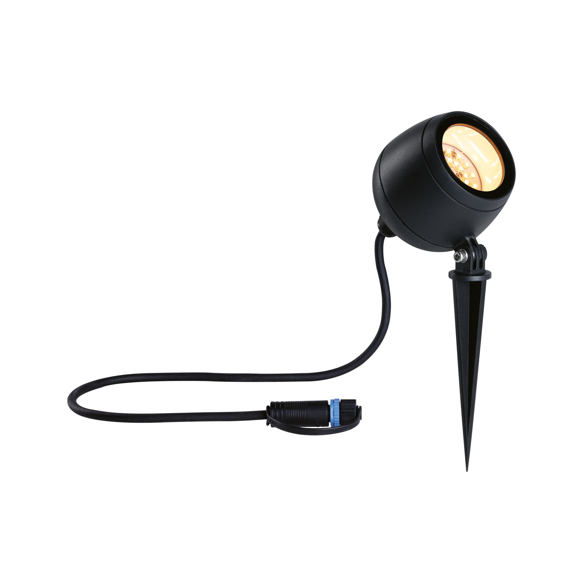 Spotlight Paulmann Kikolo Plug & Shine LED Smart Home Zigbee 3.0 IP65 24V Ljus: Tunable Warm