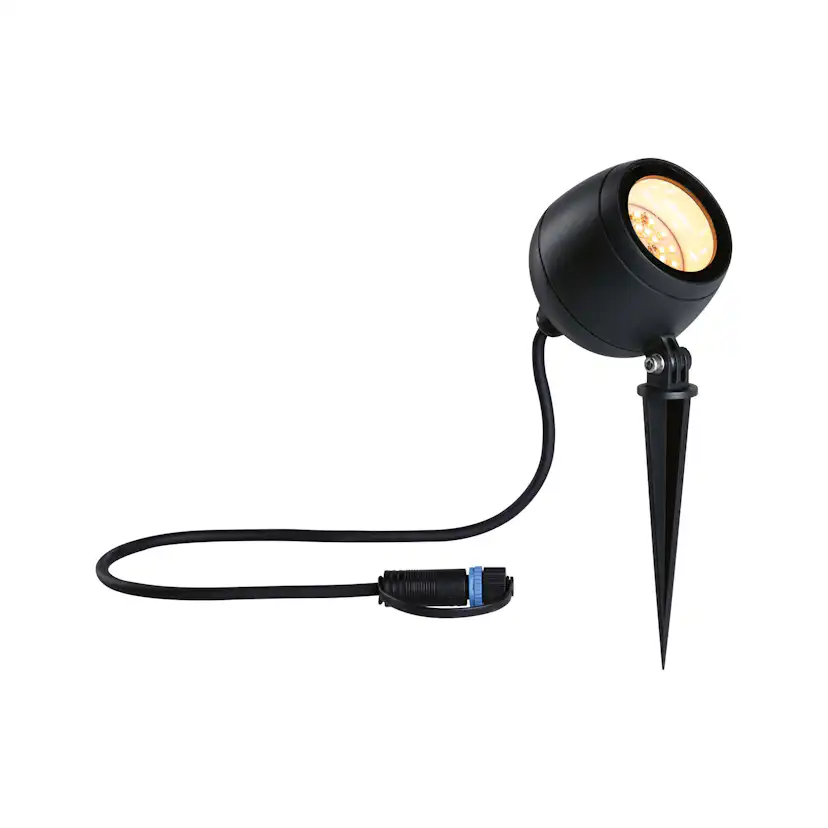 Spotlight Paulmann Kikolo Plug & Shine LED Smart Home Zigbee 3.0 IP65 24V Ljus: Tunable Warm