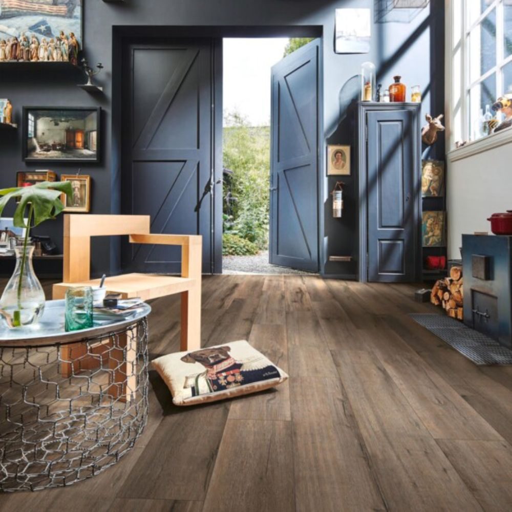 Vinylgolv MeisterDesign. next DD 500 S Clay grey old wood oak 06986