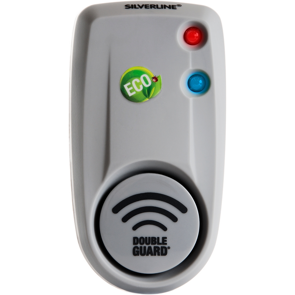 Mus- & Råttskrämma Silverline Avskräckare MR130 DG4 med A-Guard Ultraljud & Electro Pulse