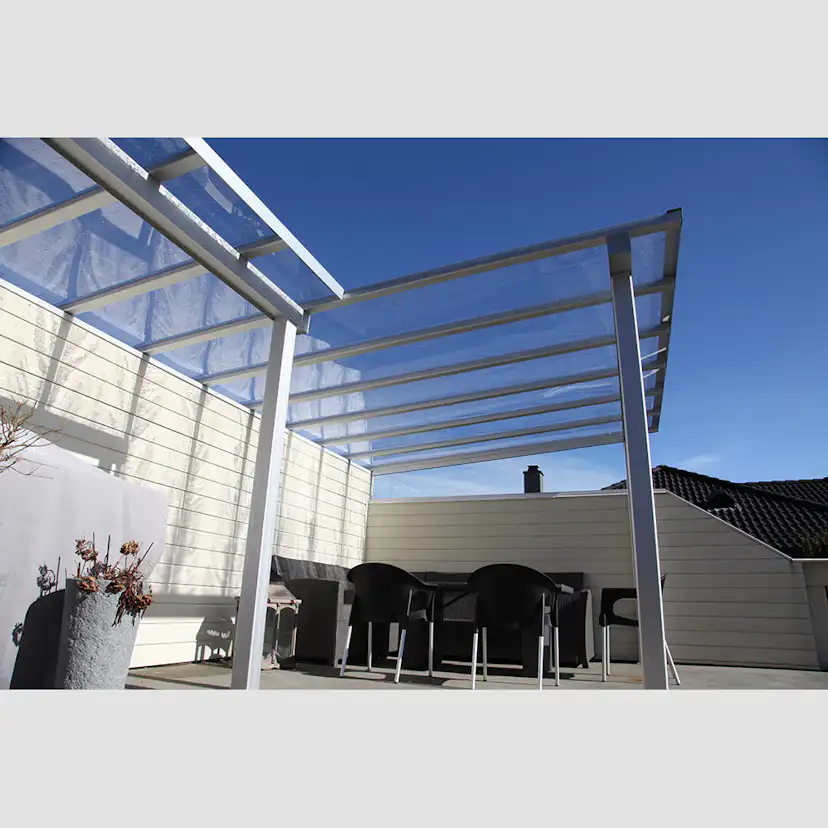 Plastmo SunGlaze komplett tak KLAR LxBxT: 3000x1265x4 mm
