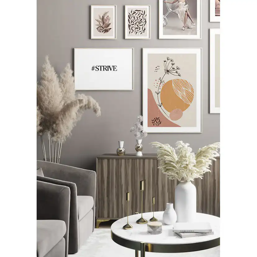 Poster Gallerix Abstract Botanical No2
