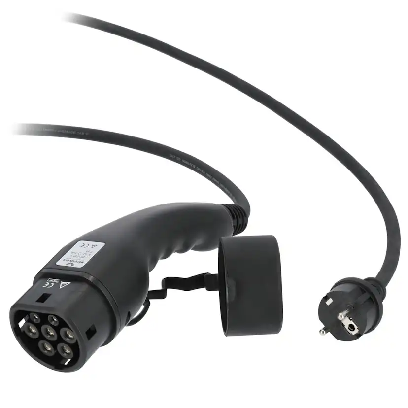 Laddstation Motorwerk med Laddkabel EV Type2 3,7kW (1x16A, 5m)