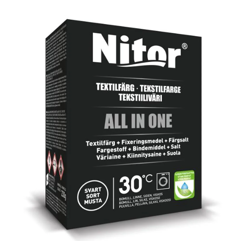 Textilfärg Nitor All In One Maxi