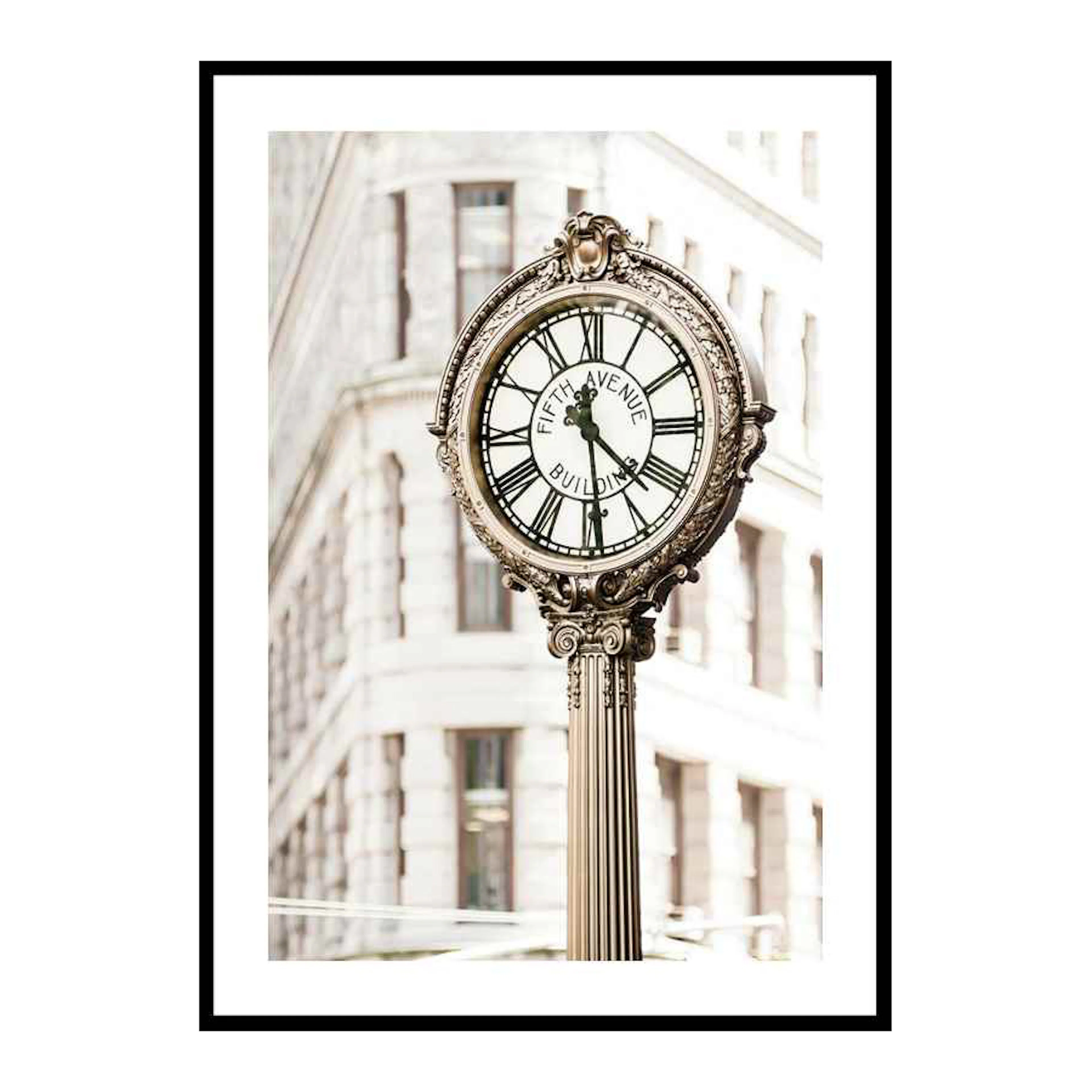 Poster Gallerix Fifth Avenue Building Clock