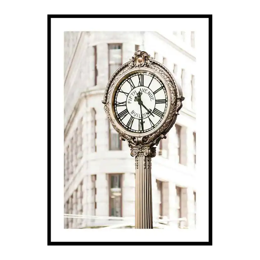Poster Gallerix Fifth Avenue Building Clock