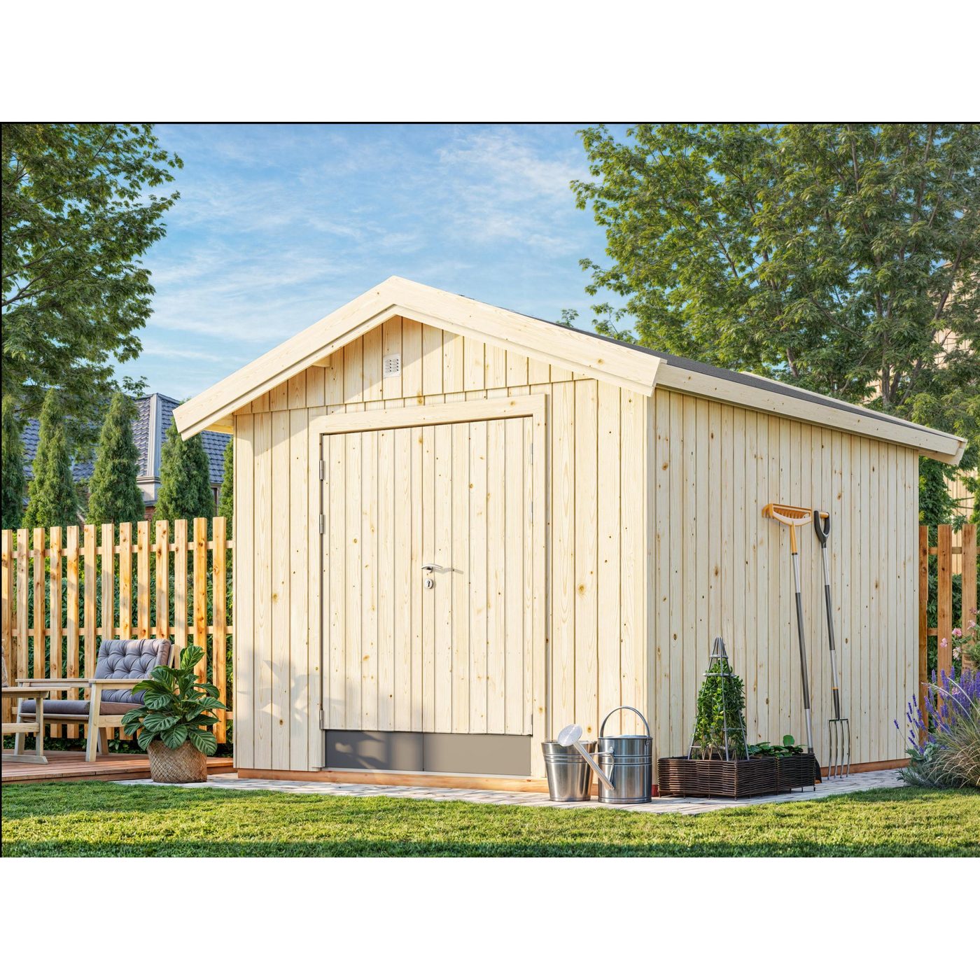 Förråd Palmako Vega 8,4 m2