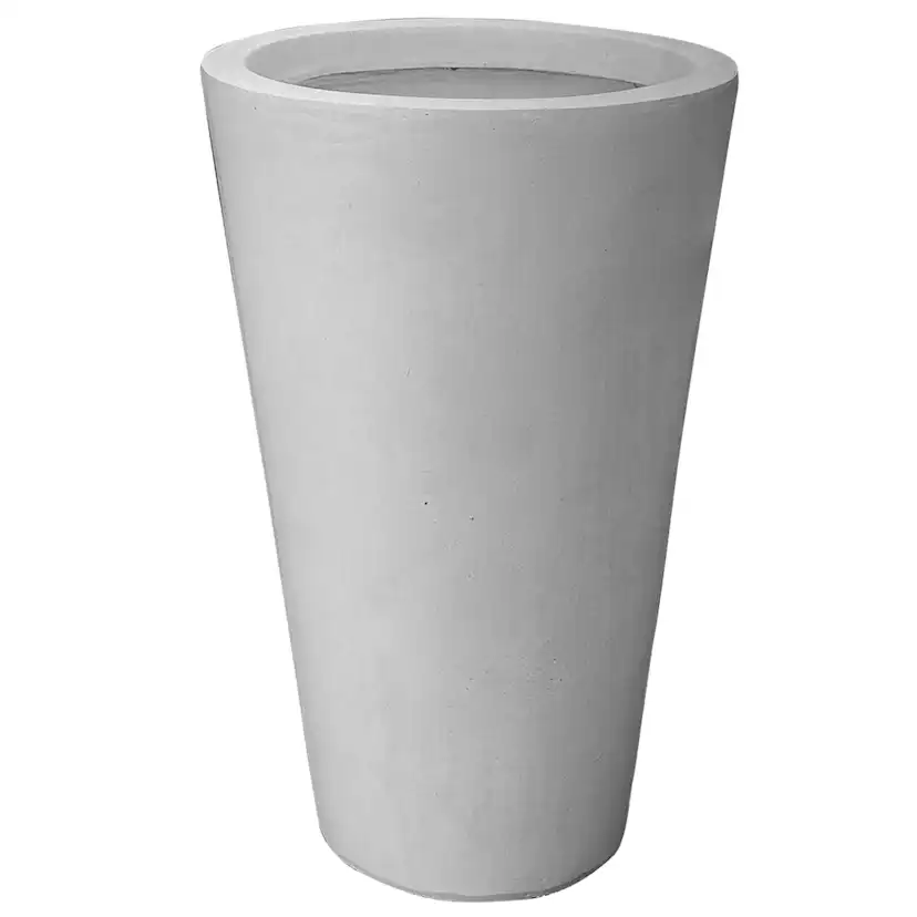 Kruka Lyfco Rund Hög Ljusgrå 1-pack 32 cm i diameter x 45 cm hög