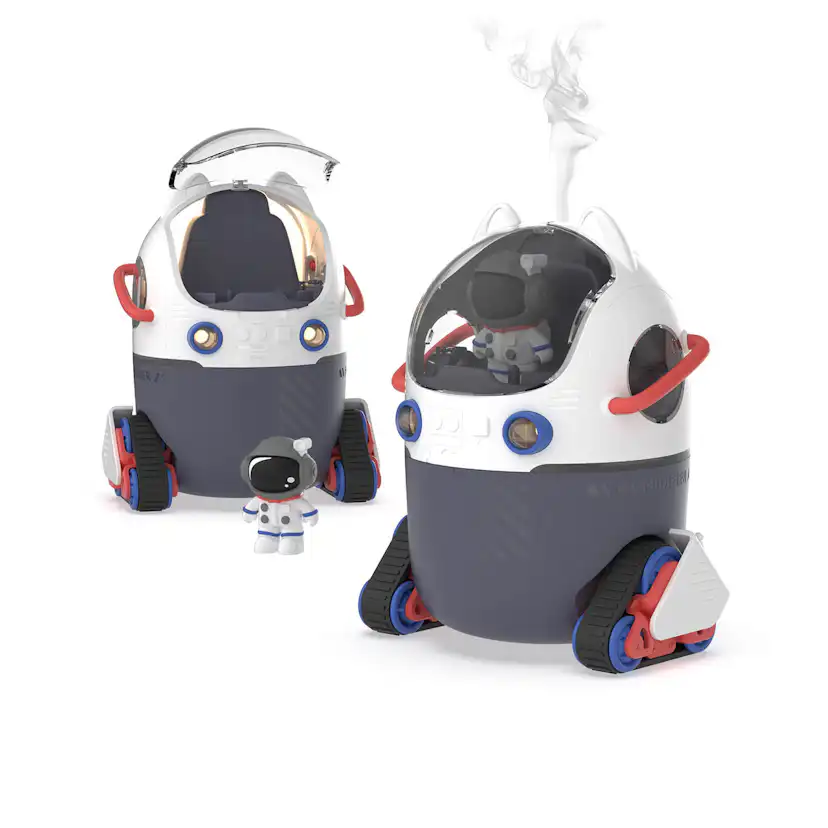 Luftfuktare MOB Humybot inkl Nattbelysning och Astronaut