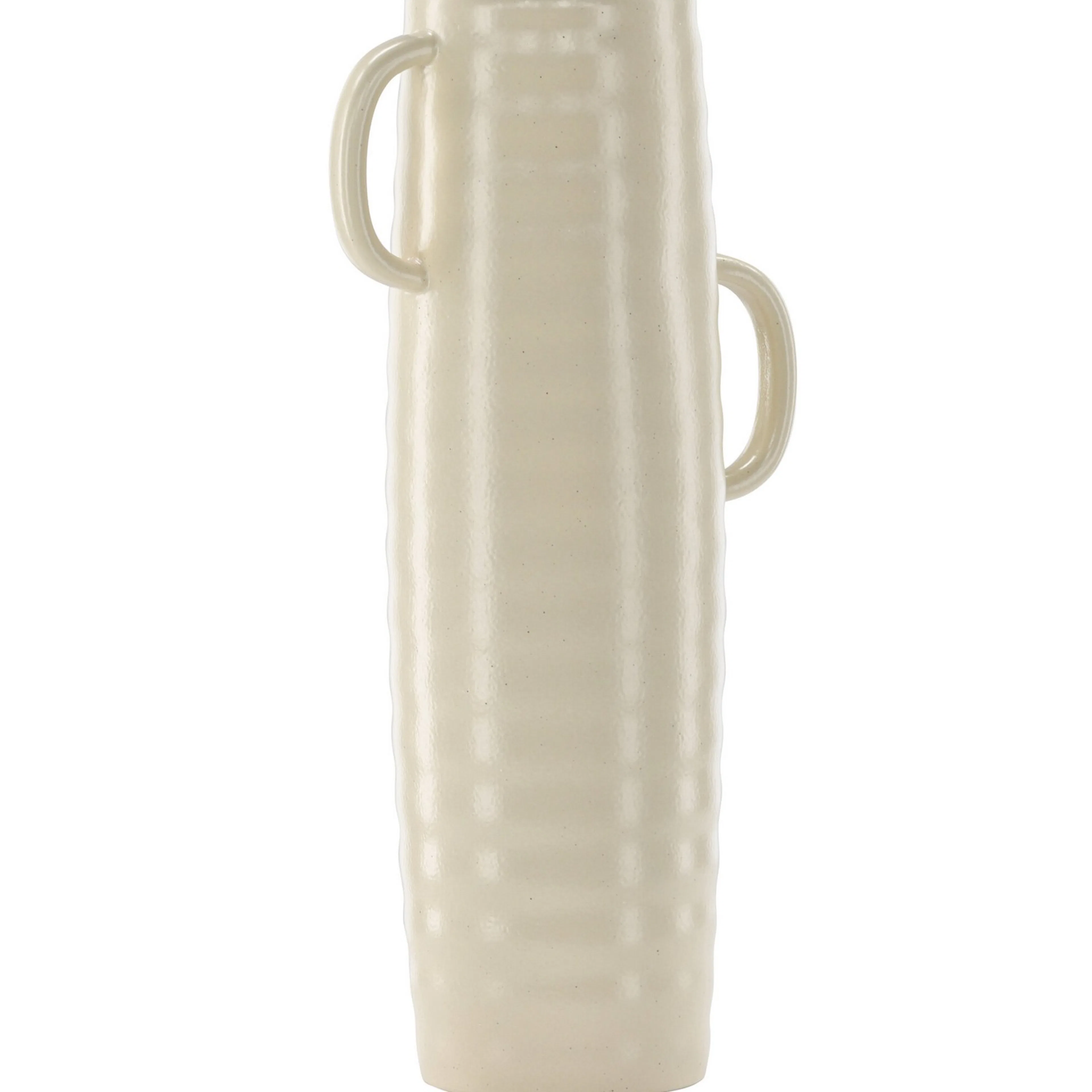 Cent Vase - Beige/Black Dots - 19*13*41cm Beige