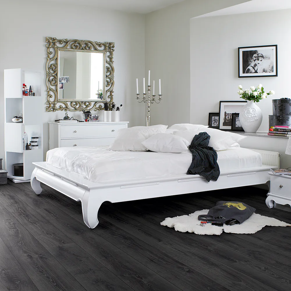 Laminatgolv Pergo Long Plank 4V Midnight Oak1-Stav