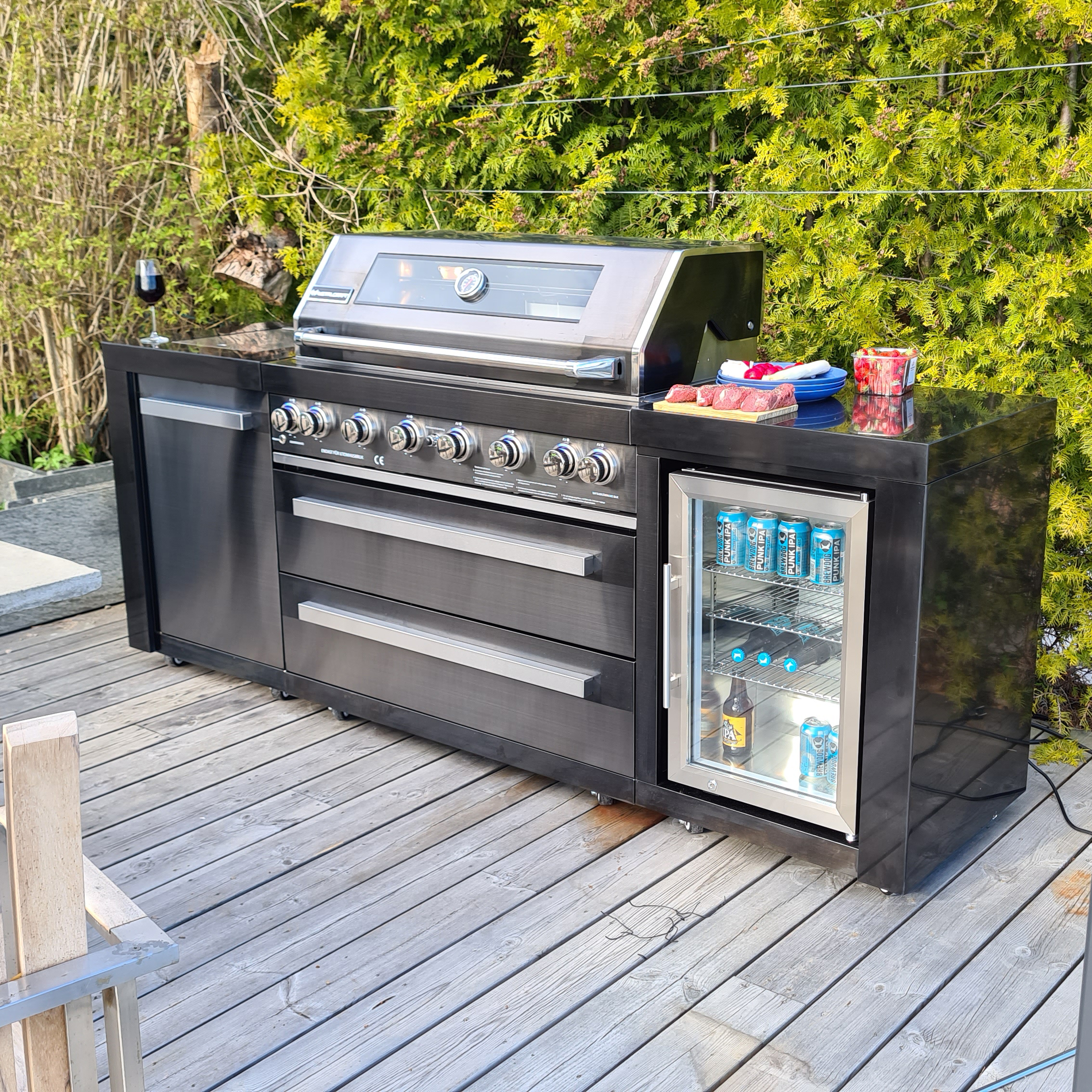 Gasolgrill Metalcraft Austin Blackline