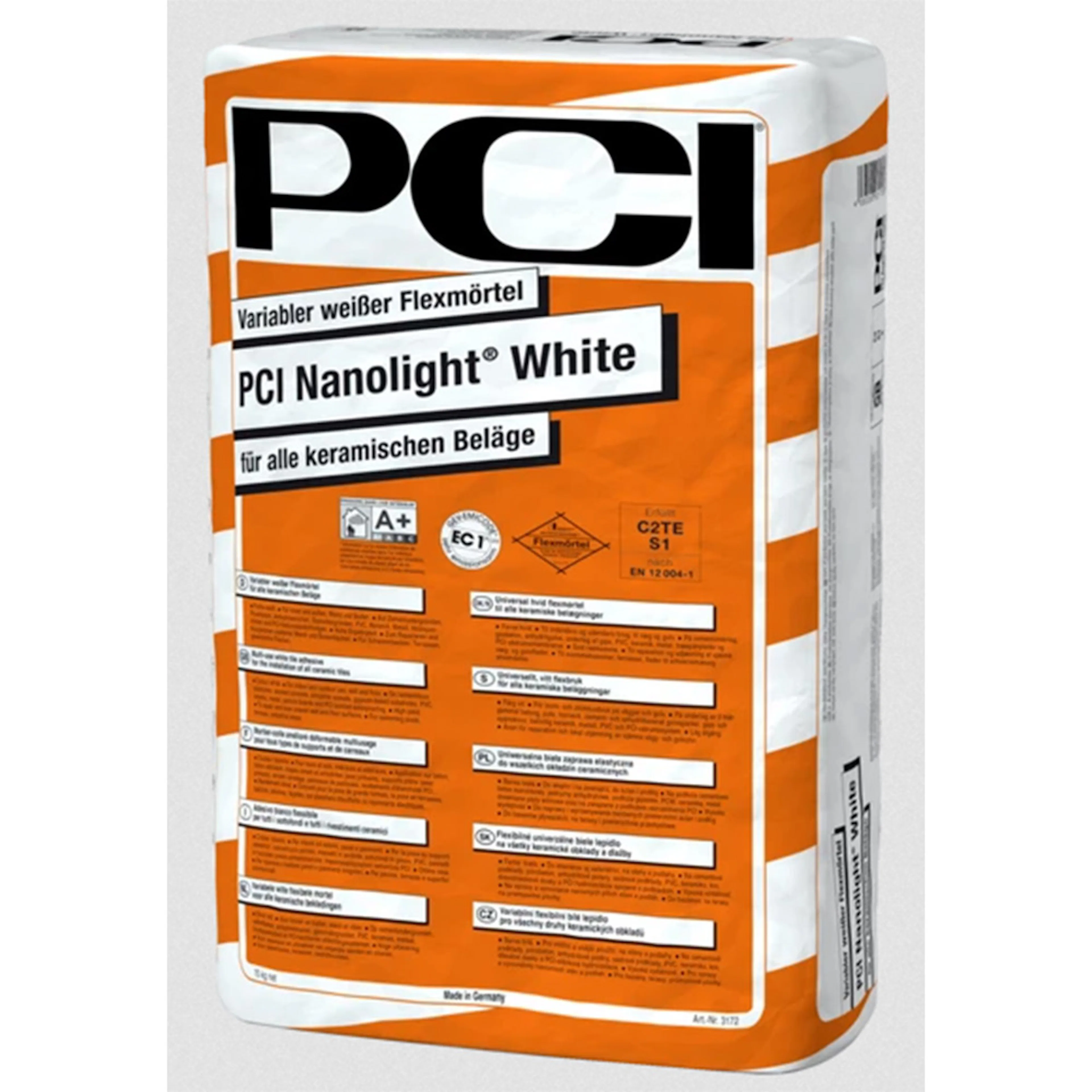 Fästmassa PCI Nanolight 15 kg