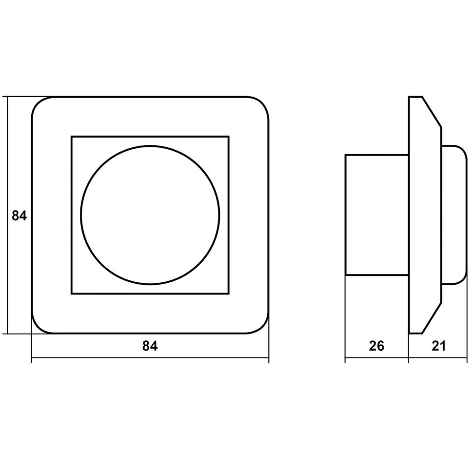 Vriddimmer Elko 370VA LED RS