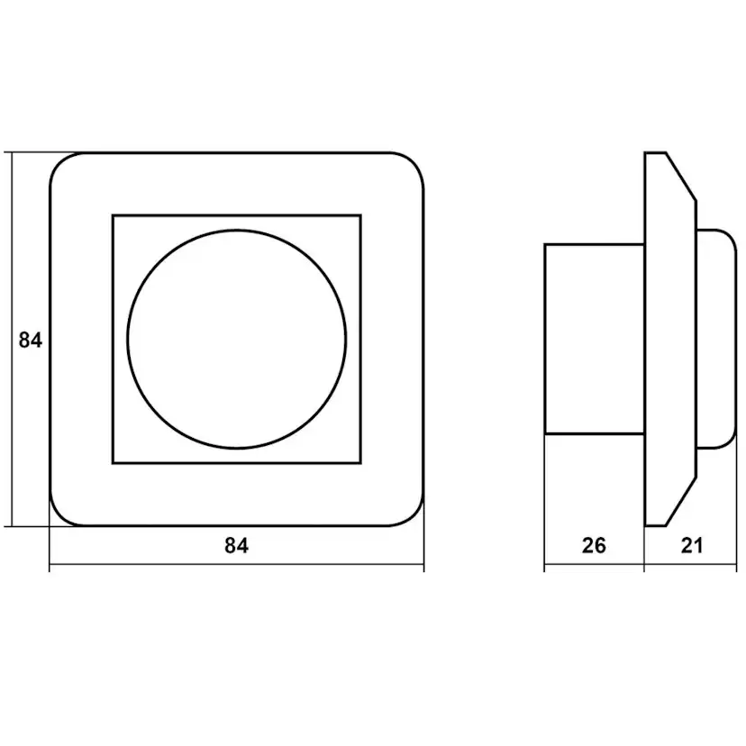 Vriddimmer Elko 370VA LED RS