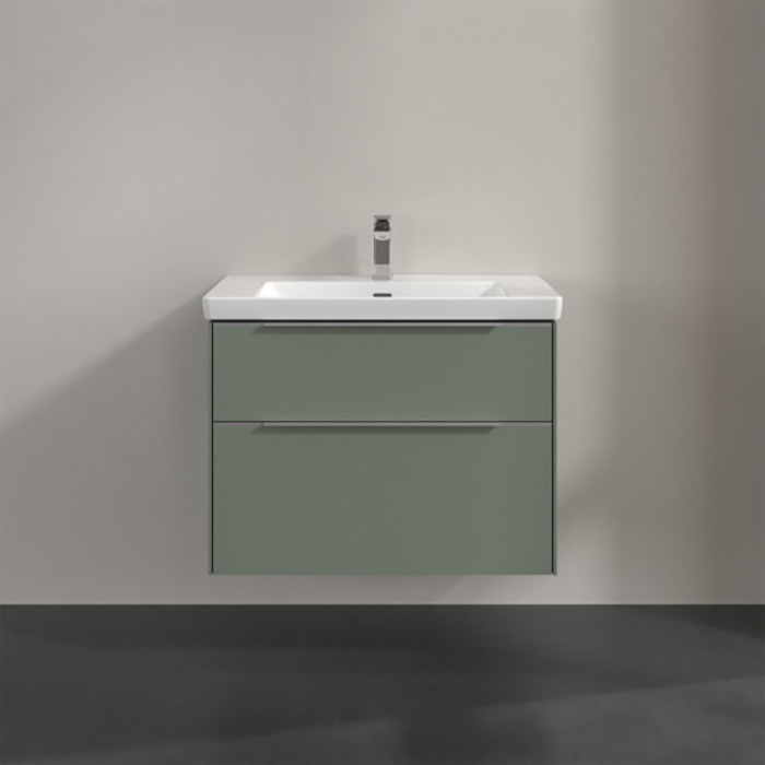 Tvättställsskåp Villeroy & Boch Subway 3.0 med 2 Lådor