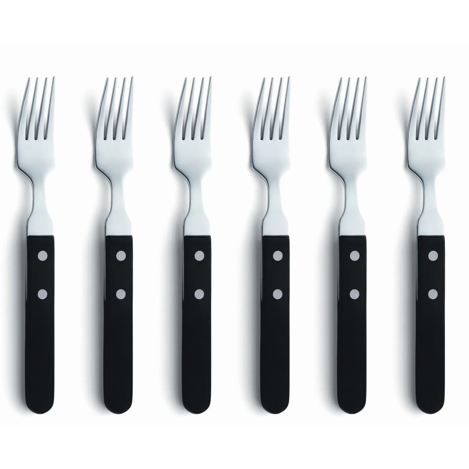 Grillgaffel Amefa Pizza 6-pack Svart