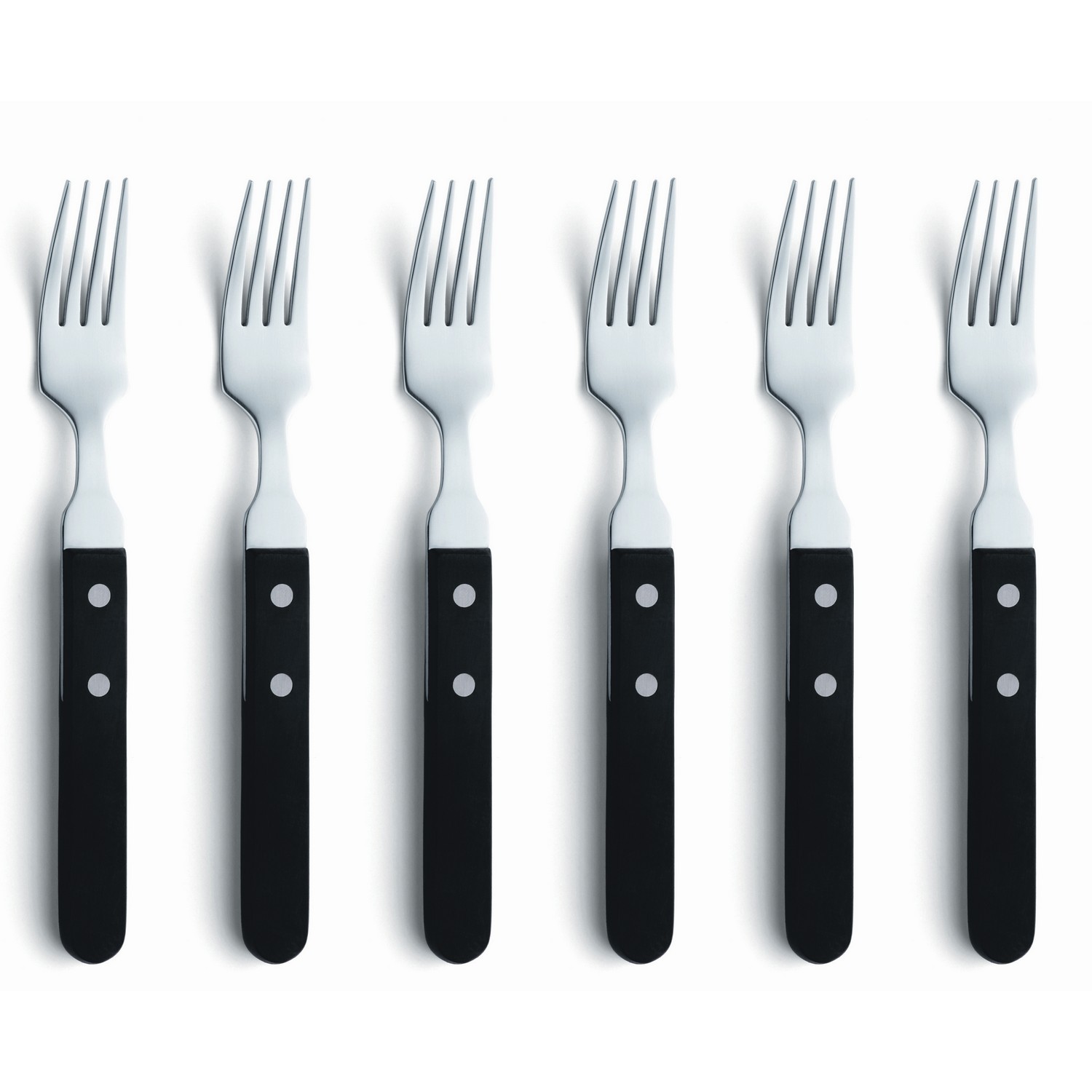 Grillgaffel Amefa Pizza 6-pack Svart