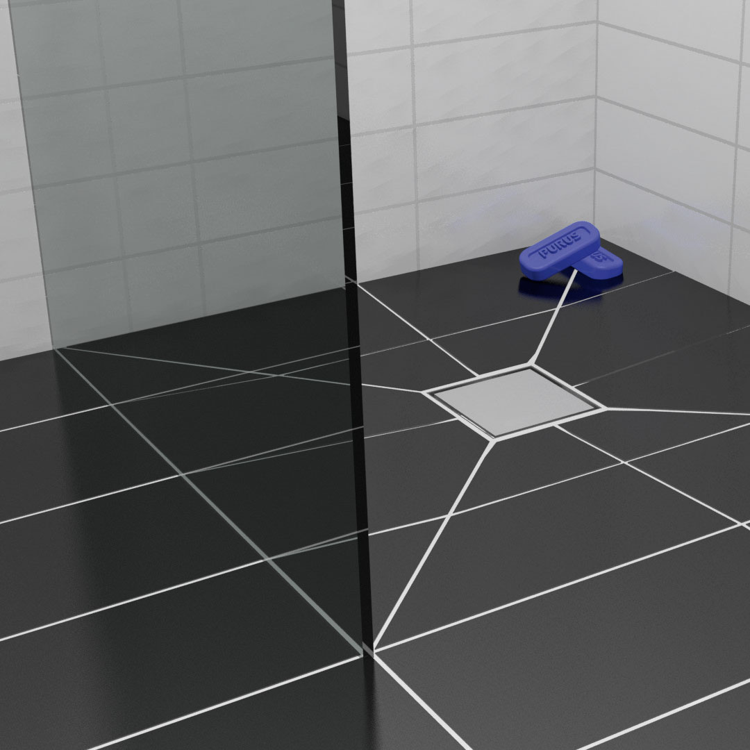 Klinkerram Purus Square 150 Platinum Platinum