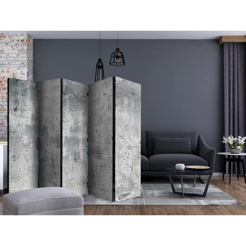 Rumsavdelare Skärmvägg Arkiio Fresh Concrete II 225x172 cm