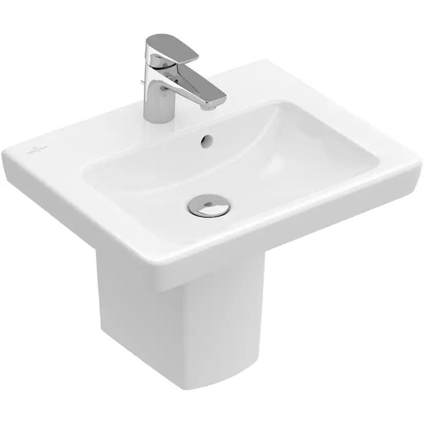 Tvättställ Villeroy & Boch Subway 2.0 Rektangulärt Med Bräddavlopp