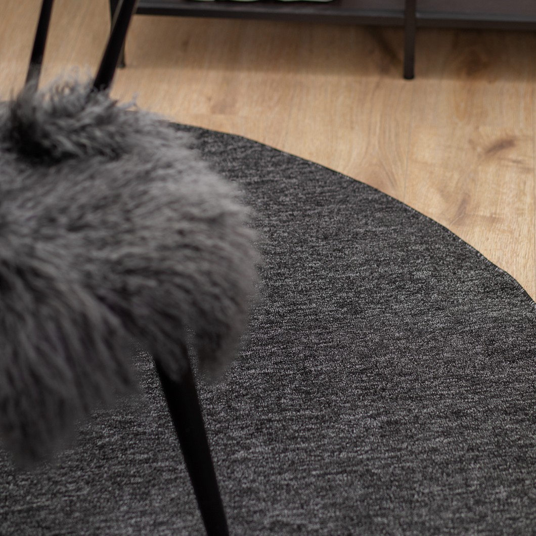 Flatvävd Matta KM Carpets Porto Rund