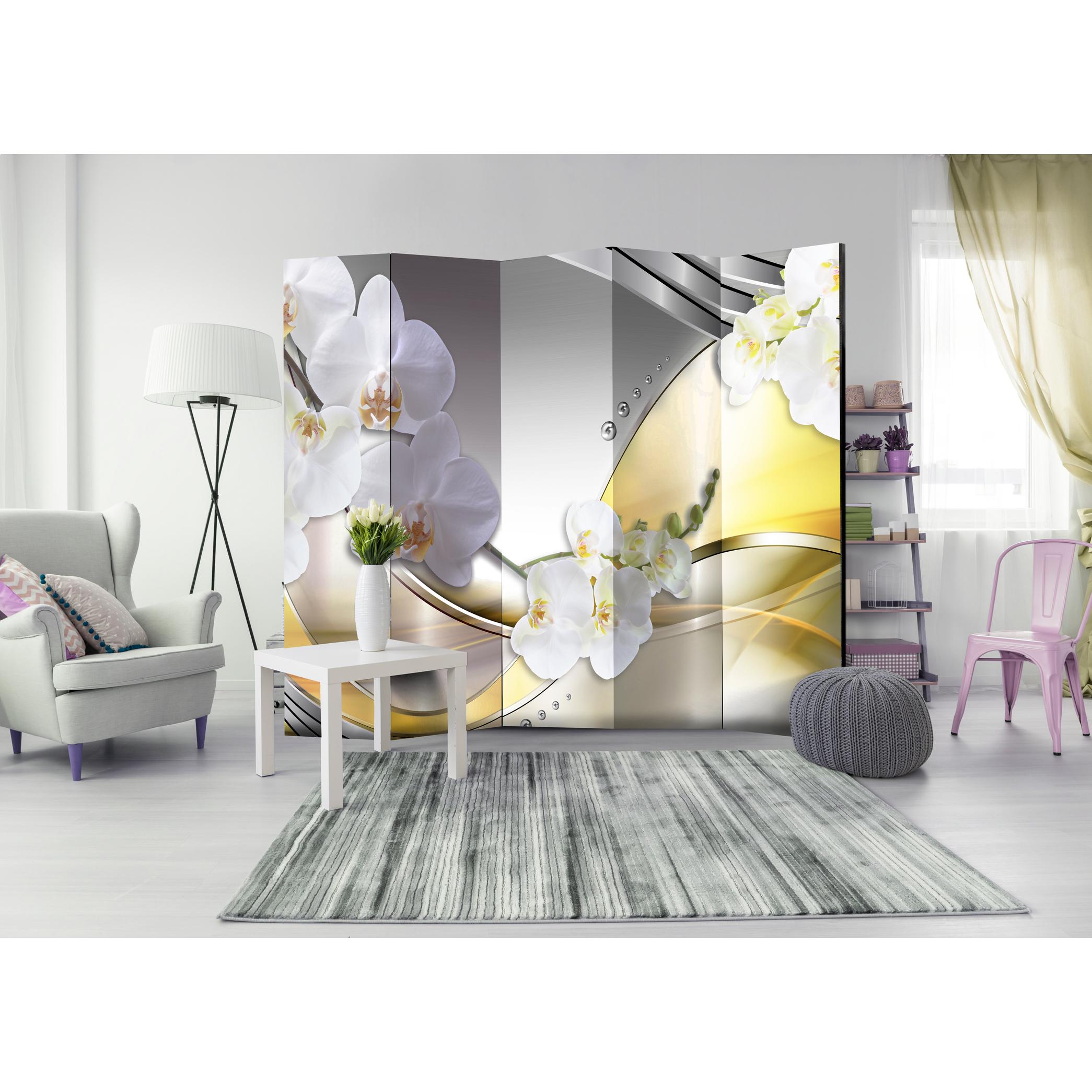 Rumsavdelare Skärmvägg Arkiio Yellow Journey II 225x172 cm