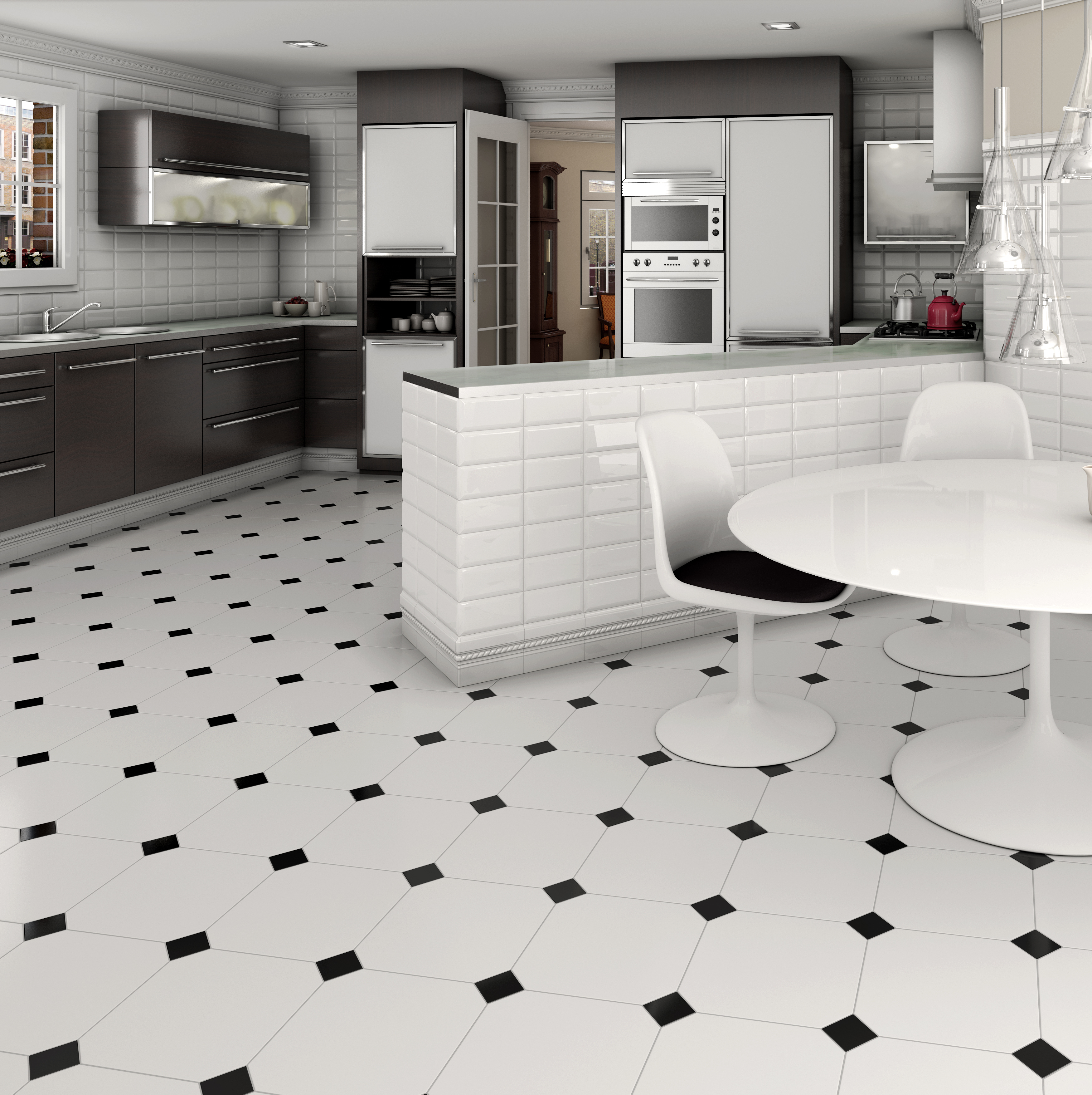 Klinker Vives Octogono Alaska 31 6x31 6