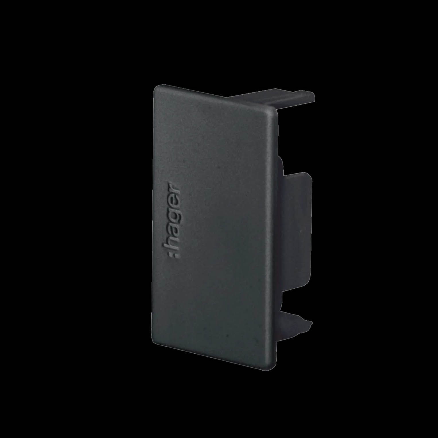 Ändstycke till Matarkanal Hager LF/LFH 30 x 45 mm Halogenfri