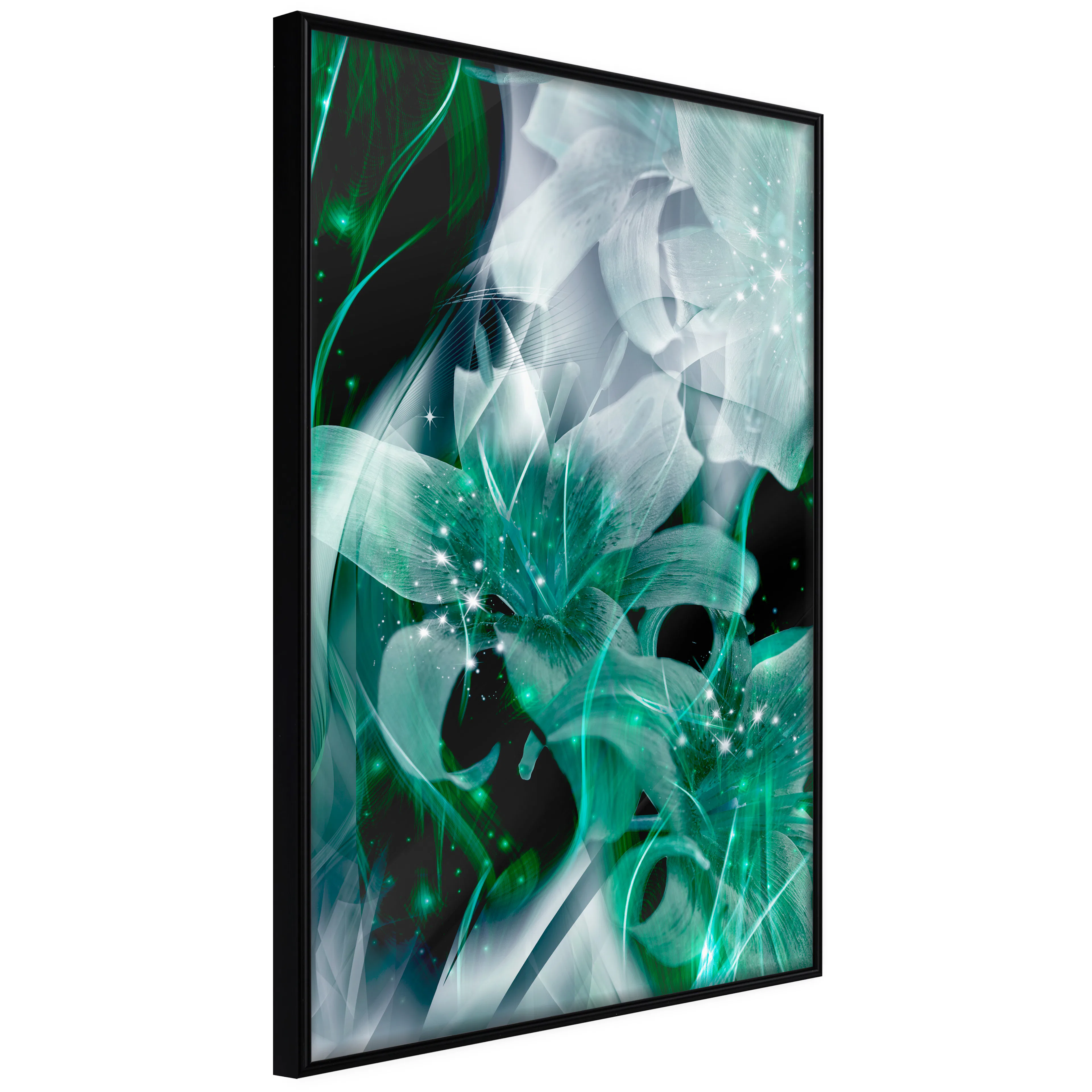 Affisch - Fabulous Lilies [Poster] 20x30 Svart ram, 20x30 cm