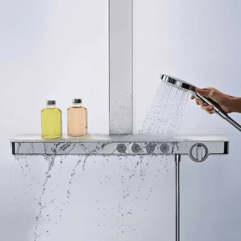 Takduschset Hansgrohe Rainmaker Select 460 2jet Showerpipe E Med EcoSmart