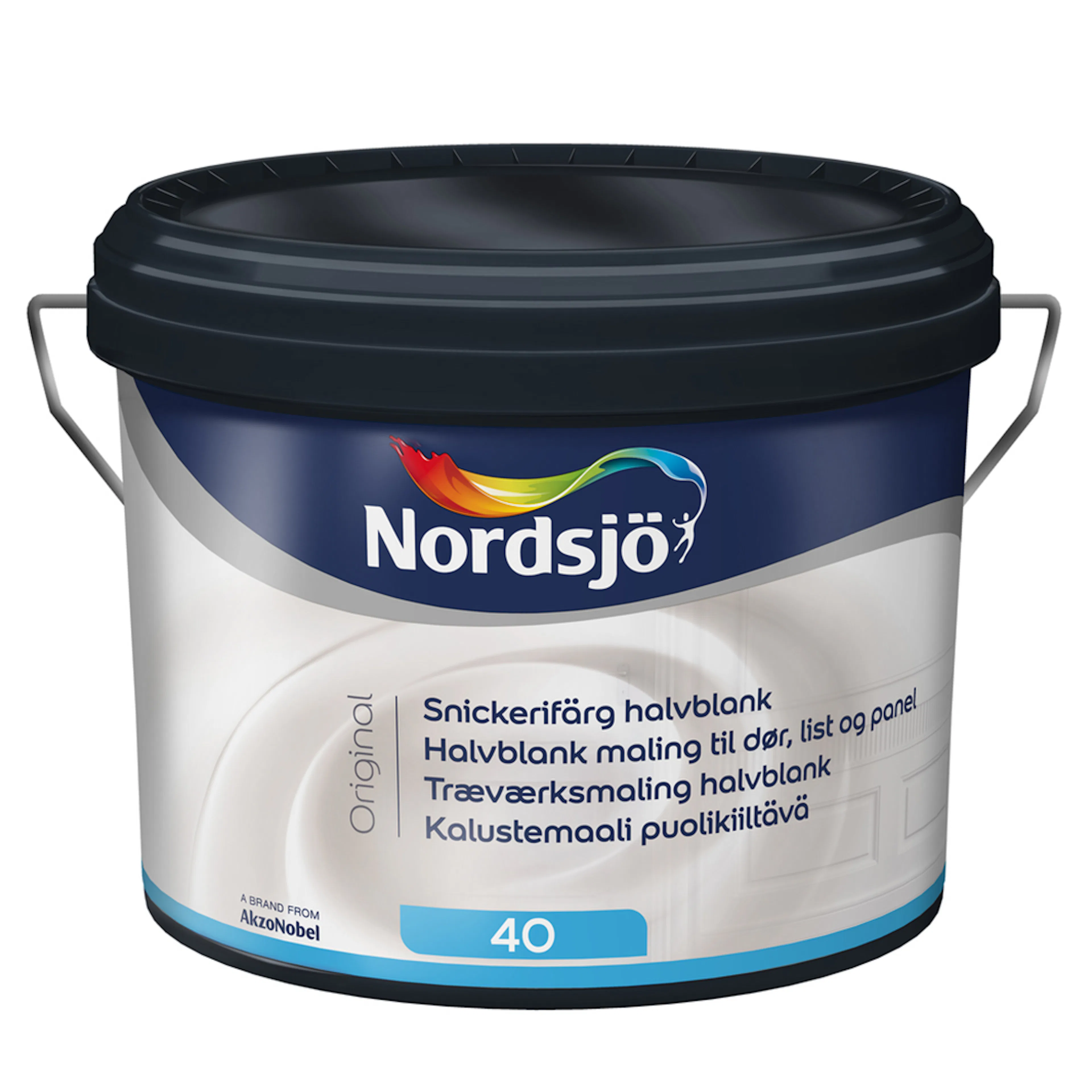 Snickerifärg Nordsjö Original Vit Halvblank