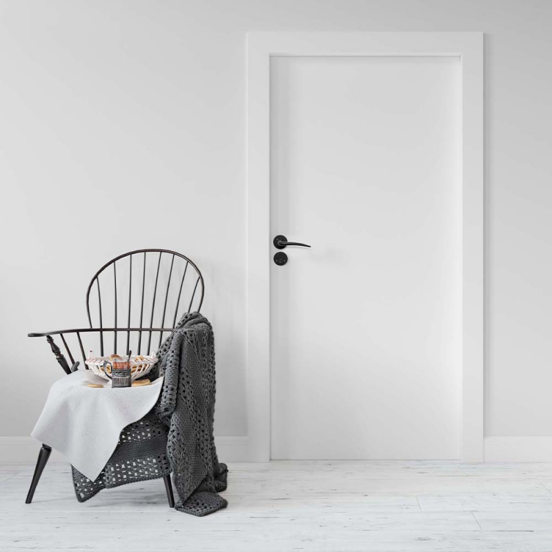 Dörrhandtag Beslag Design Skagen med Nyckelskylt