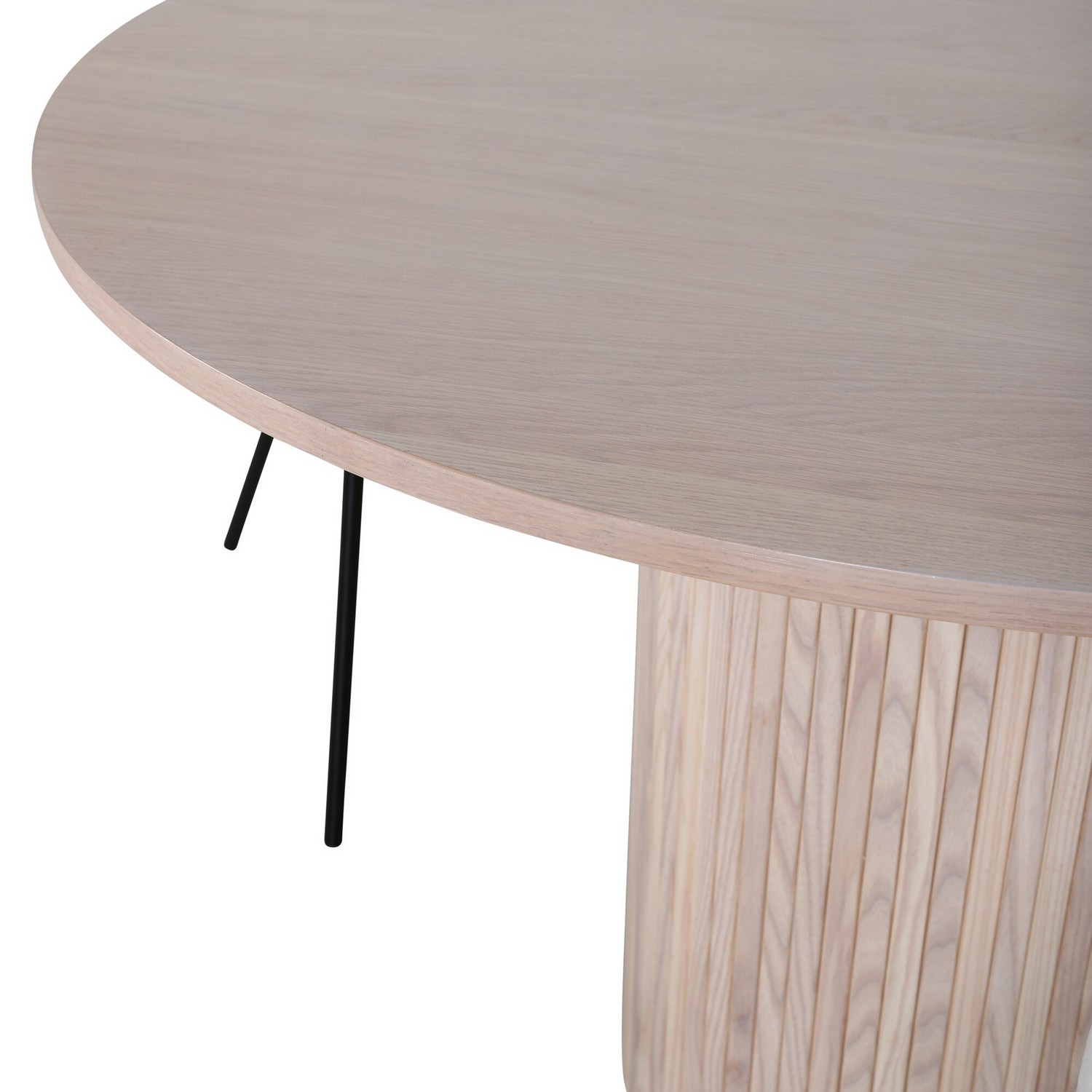 Matgrupp Venture Home Bianca Rund med 4 Bergen Stolar Sammet