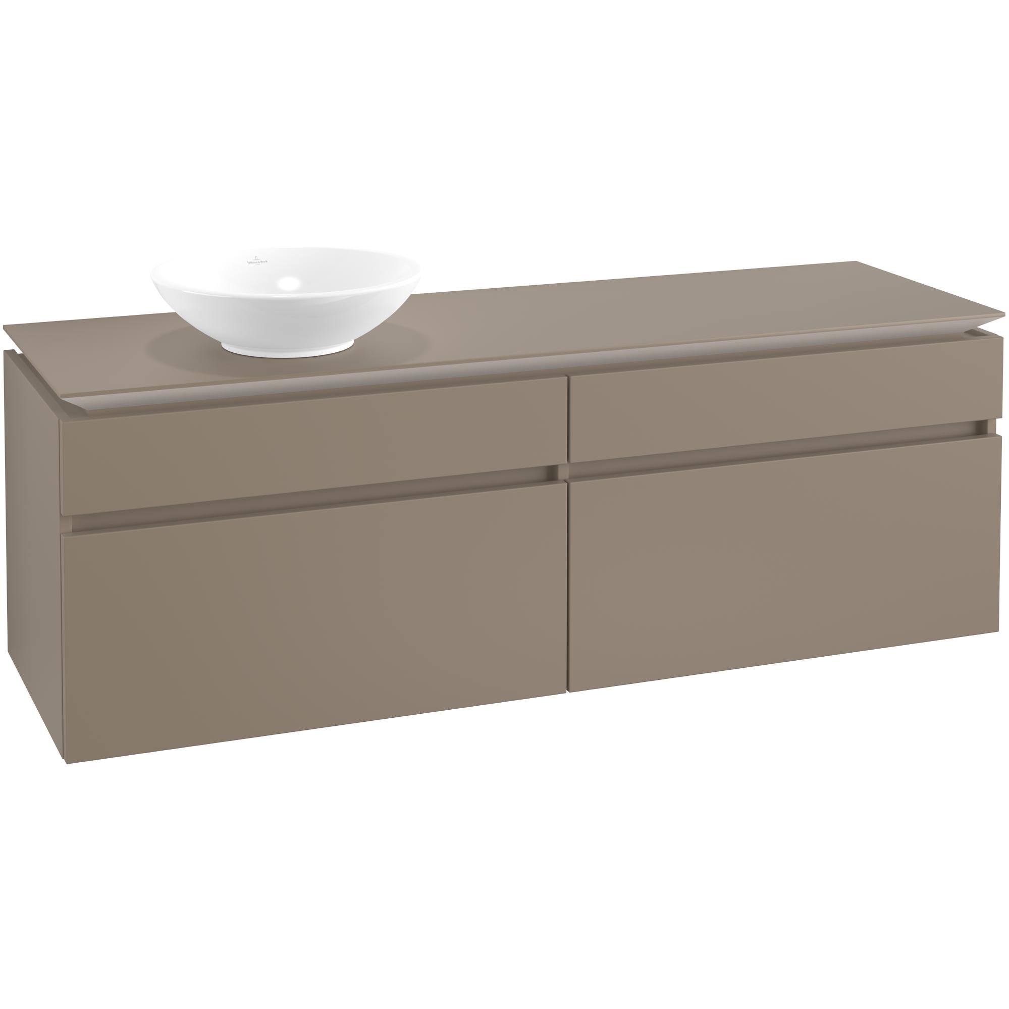 Tvättställsskåp Villeroy & Boch Legato 1600 med 4 Lådor för Fristående Tvättställ