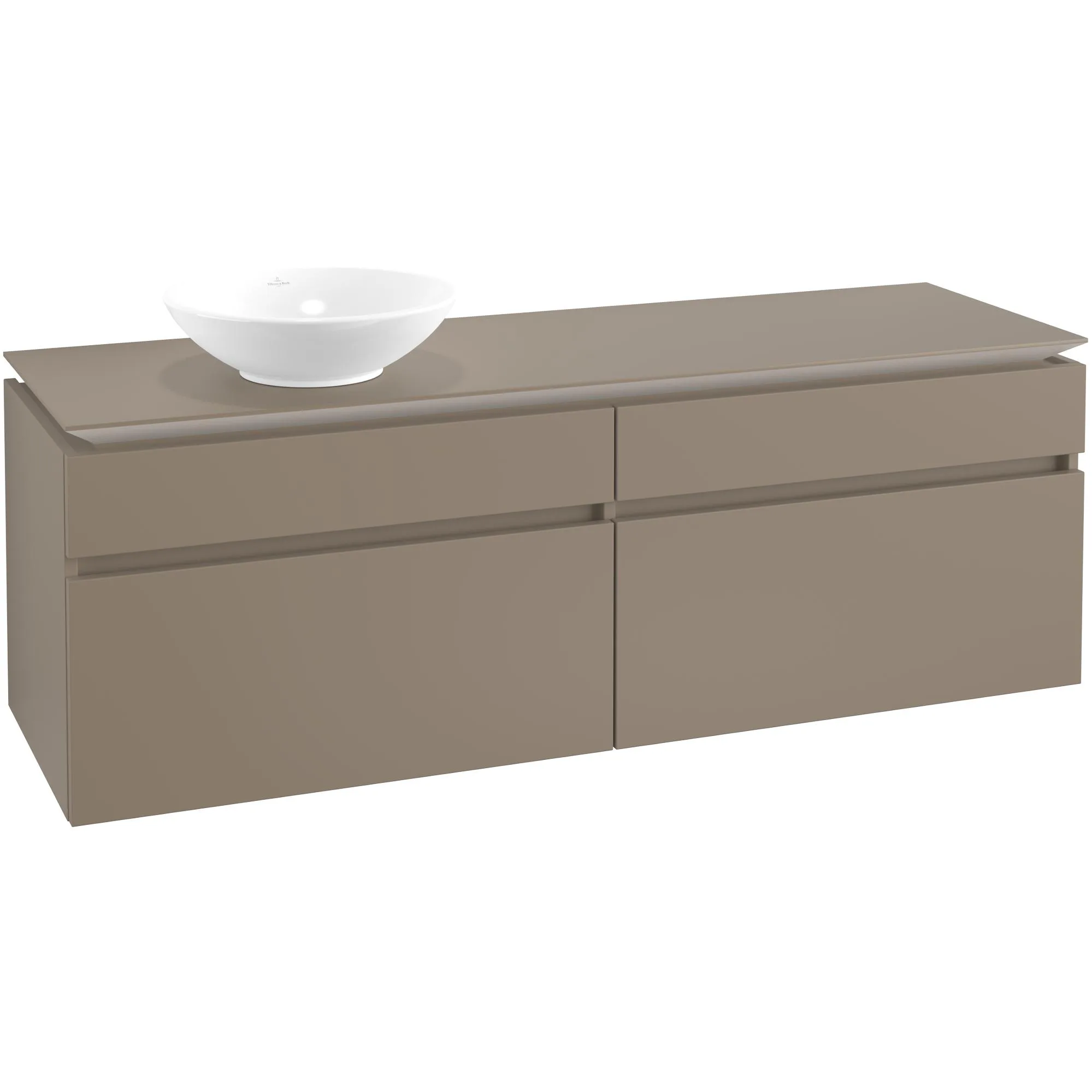 Tvättställsskåp Villeroy & Boch Legato 1600 med 4 Lådor för Fristående Tvättställ