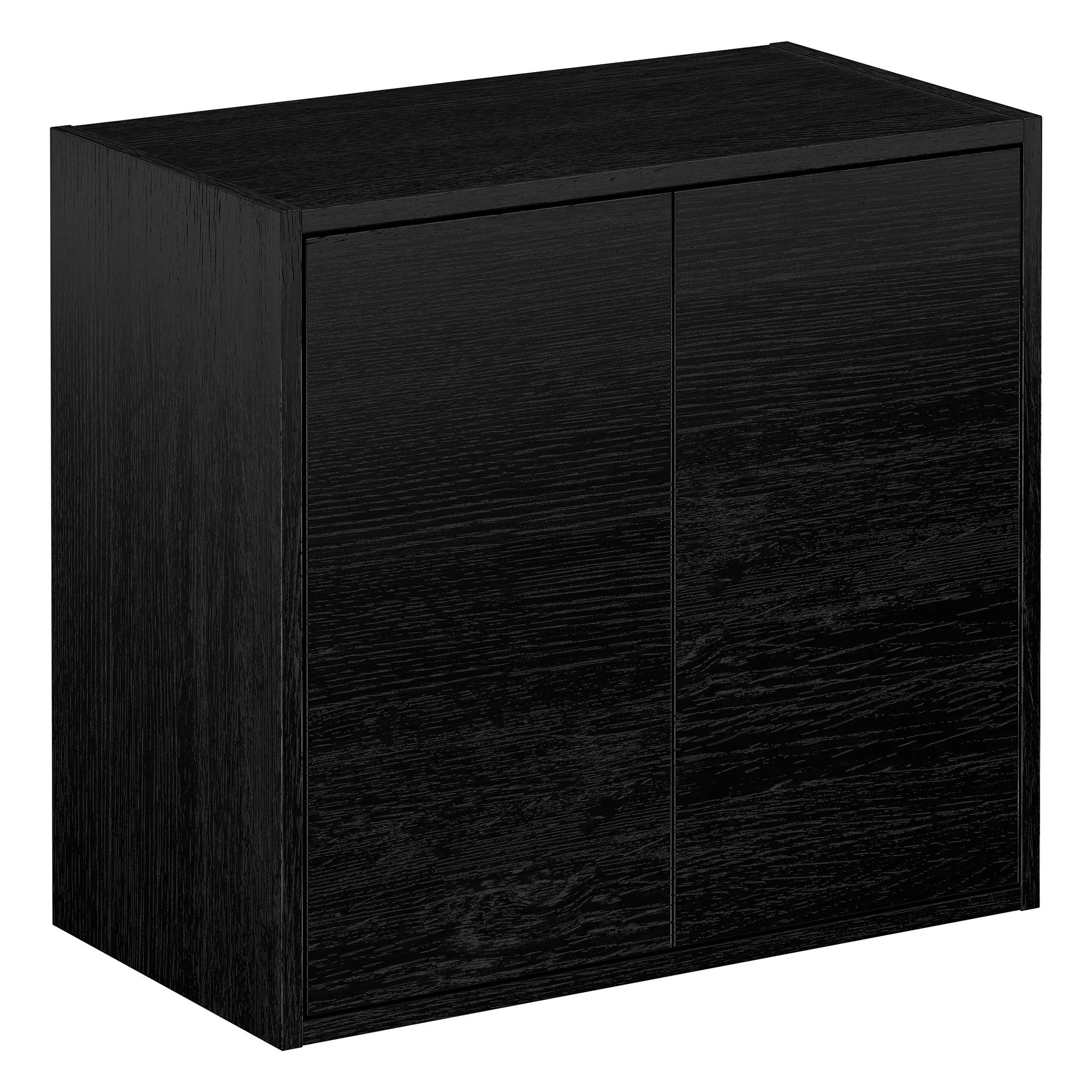 Artic Väggskåp 60x55x32 Svart askfaner Svart Ask