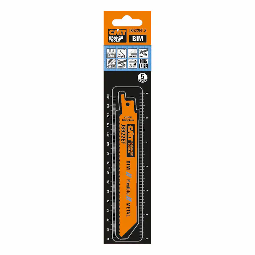 Tigersågblad CMT Orange Tools Metall 150mm BIM Flex JS922BF-5